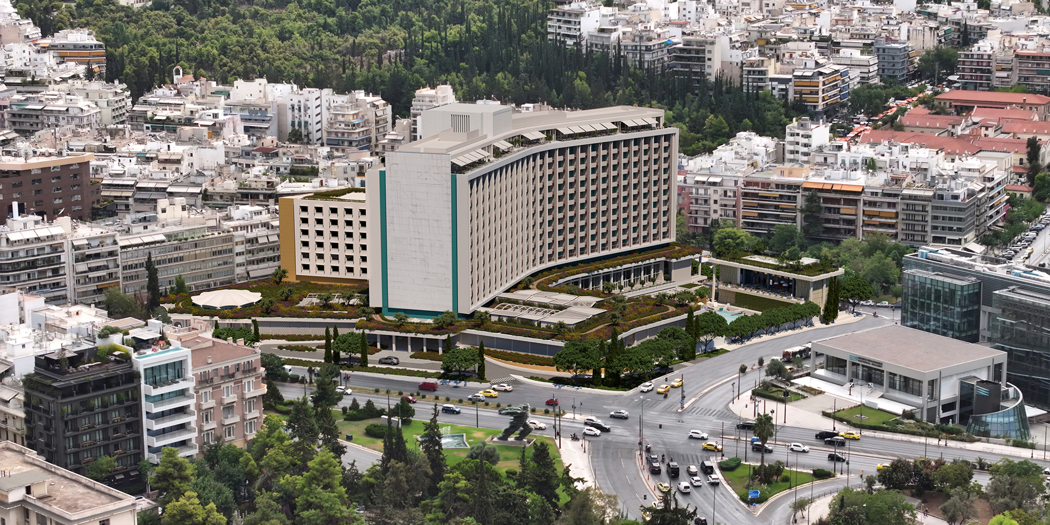 Former Hilton Athens is being regenerated into "THE ILISIAN"  Former Hilton Athens is being regenerated into "THE ILISIAN"